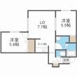 メゾンクー・ドゥ・クールの間取図