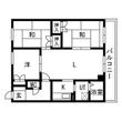 TRマンションⅡの間取図