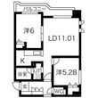 Vest Life N20の間取図