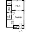 EFFICIENT(エフィセント) N19の間取図