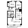 エクシード33の間取図