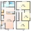 平和通6丁目貸家の間取図