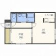プールオムＮ10の間取図