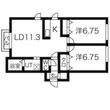 オランジュ元町の間取図