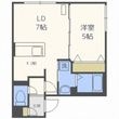 ヴィエルジュ北13条の間取図