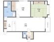 フラット佳月の間取図