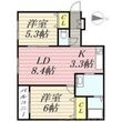 メゾンクー・ドゥ・クールの間取図