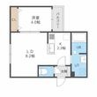 フェーラシュヴァル元町の間取図