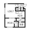 札幌市東区北三十六条東16丁目の間取図