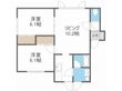 はあとふるハイツ1号館の間取図