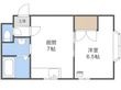 写真:S-Court17 3階302の間取図