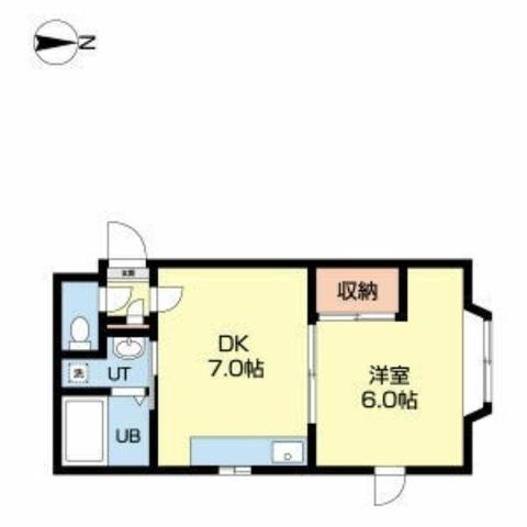 拡大写真:S-Court17 1階105の間取り