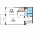 写真：コローレＥ172階の間取図