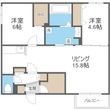 エフュート南円山の間取図