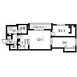 luce solare発寒(ルチェ・ソラーレハッサム)の間取図