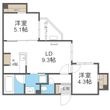 Terrace Sakura(テラスサクラ)の間取図