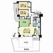 ライオンズマンション円山桜通りの間取図