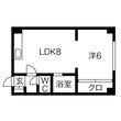 ホワイトパーク山の手の間取図