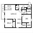 Ts COURT West13の間取図