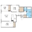 Ｔ－ＳＴＡＧＥ　ＦＵＳＨＩＭＩの間取図