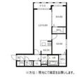 BPRレジデンス二十四軒の間取図