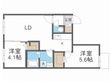 カオン山鼻の間取図