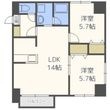 グラードエルヴィータ円山の間取図