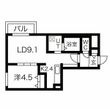 ブランシャールEK琴似の間取図