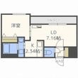 Luxe 山鼻の間取図