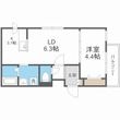 メニーズコート東屯田通の間取図