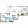 グランベールの間取図