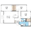 グランメール石山通の間取図