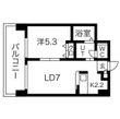 レヂデンス山鼻の間取図