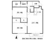 プレジャー南13条の間取図