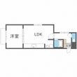 カーサベルデ琴似の間取図