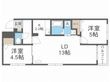 ブランシャールSH大通の間取図