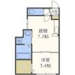 FORTUNA琴似の間取図