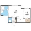 ライトベル南9条の間取図