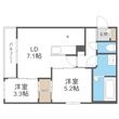 ライトベル南9条の間取図
