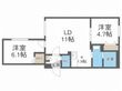 ラグジースペース南円山 の間取図