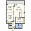 円山パークハイツの間取図