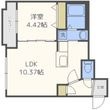 nordesta旭ヶ丘の間取図