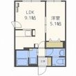 サン・ローズ琴似の間取図