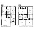 平和1-11戸建の間取図