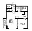 カーサ琴似の間取図