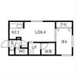 Lichtrare琴似(リヒトラーレ)の間取図