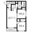 グローリー伏見の間取図