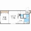 M’s　Garden　S17の間取図