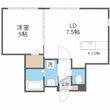 ベルクレール琴似Ⅱの間取図
