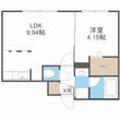 メルヴェイユ コトニの間取図